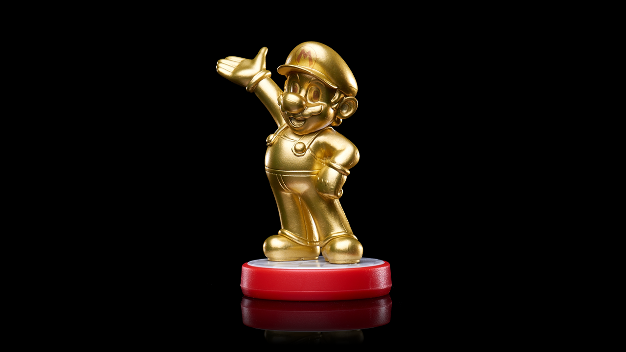amiibo「マリオ」【ゴールドVer.】発売中！ | トピックス | Nintendo