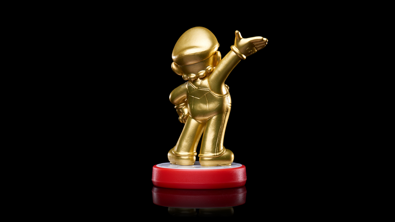amiibo「マリオ」【ゴールドVer.】発売中！ | トピックス | Nintendo