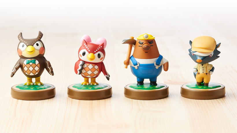 amiibo『どうぶつの森』シリーズ 第2弾発売！ フータ、フーコ