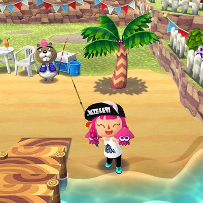 どうぶつの森 ポケットキャンプ』で『スプラトゥーン2』とのコラボ