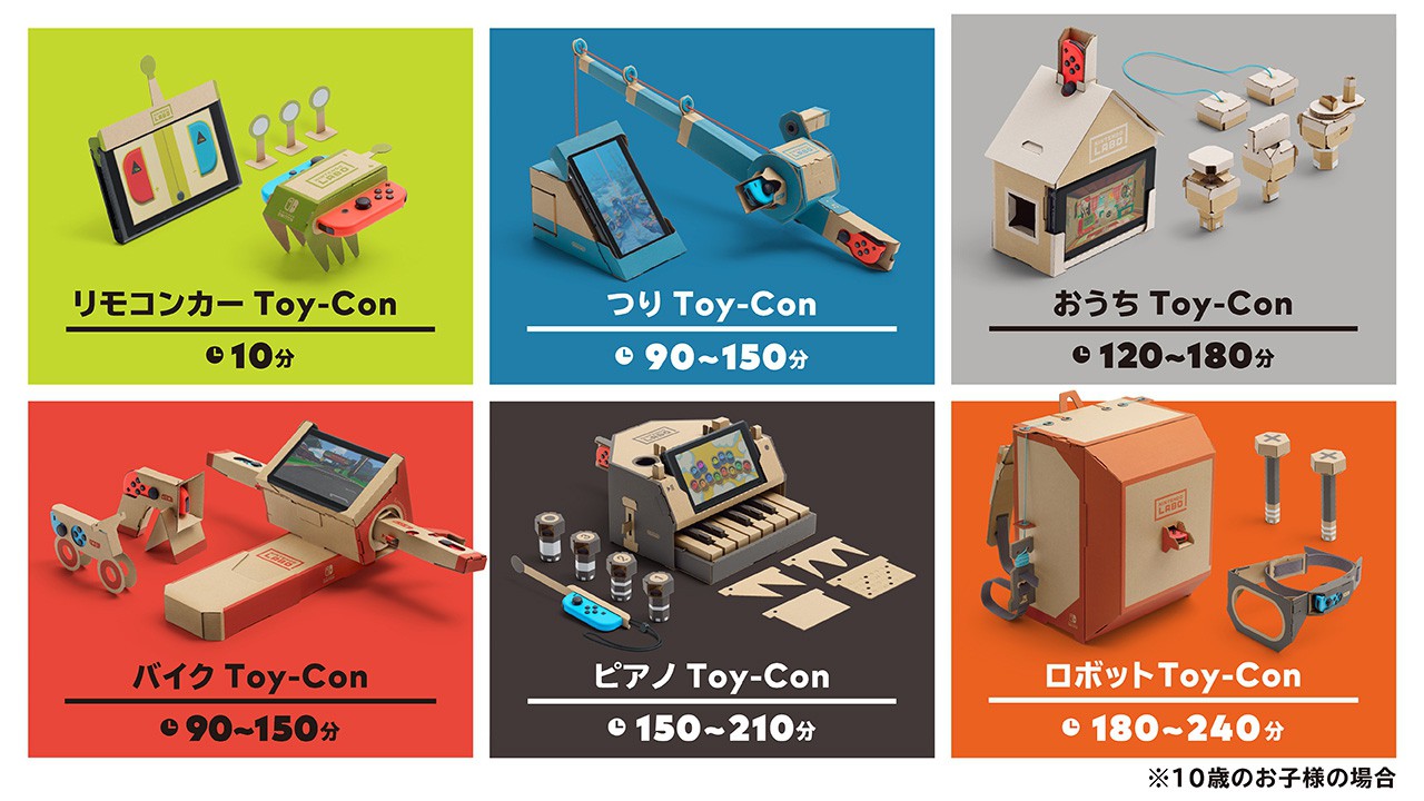 Nintendo Labo』に関する疑問・質問にお答えします。 | トピックス