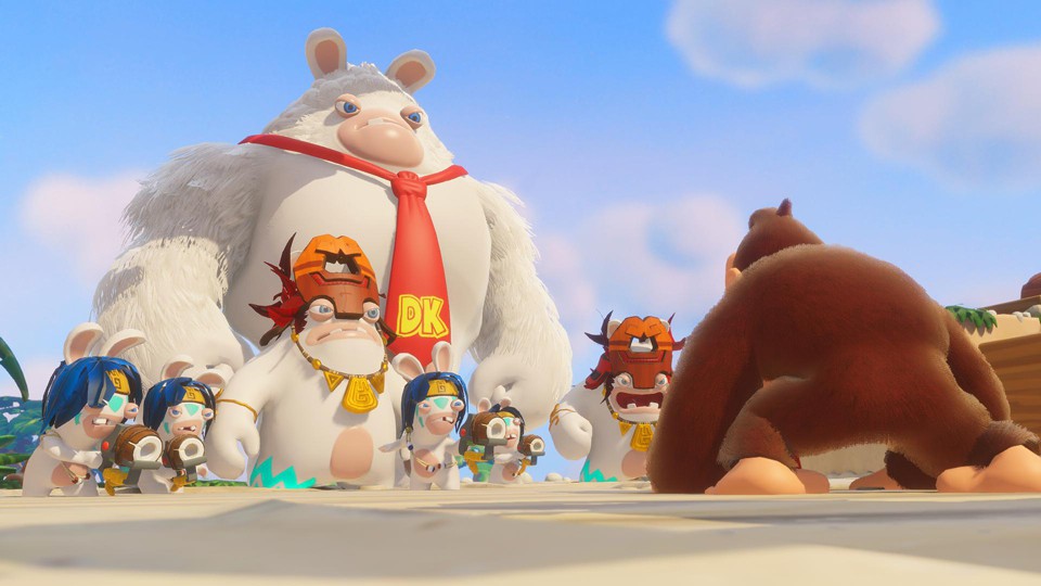 マリオ＋ラビッツ キングダムバトル』にドンキーコングが登場！ 追加