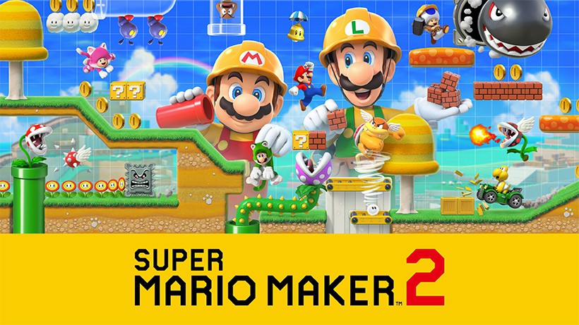 Nintendo Switch『スーパーマリオメーカー 2』の発売日が、6月28日に