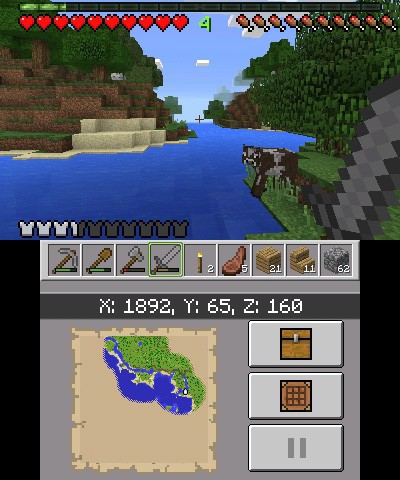 あの Minecraft が、Newニンテンドー3DSに登場！ 『Minecraft: New