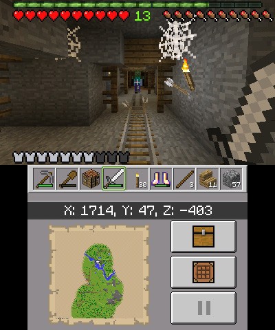 あの Minecraft が、Newニンテンドー3DSに登場！ 『Minecraft: New