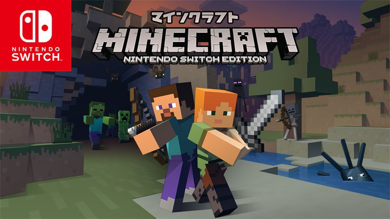 最大8人で楽しめる、Nintendo Switch版『Minecraft』配信開始