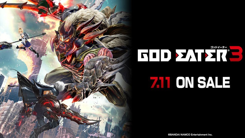 Nintendo Switch『GOD EATER 3』が、7月11日（木）に発売決定！ 本日