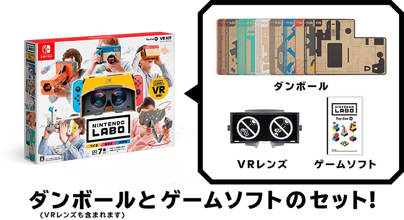 本日発売！『Nintendo Labo Toy-Con 04: VR Kit』10のまるわかり