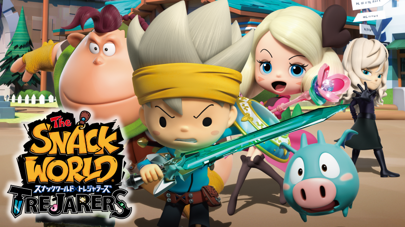 ハイパーカジュアルファンタジー本格始動！ ニンテンドー3DS『スナック