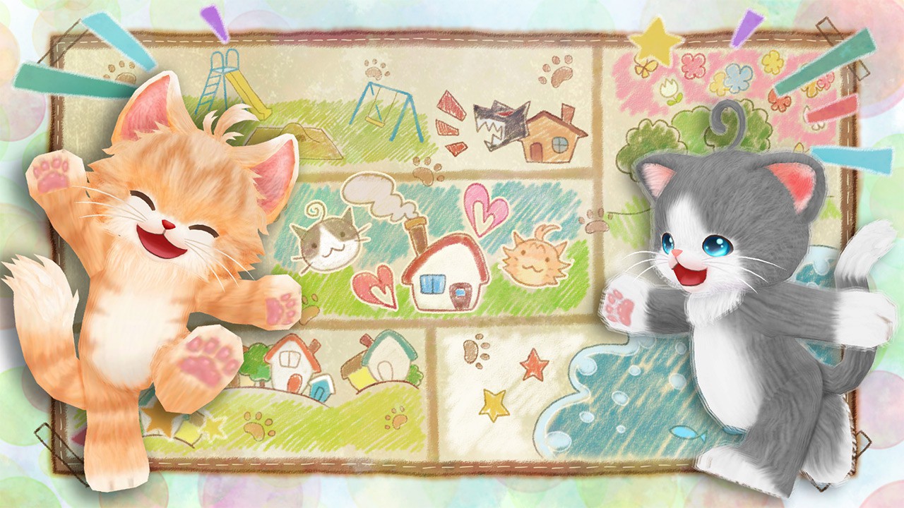 おしゃべりネコと暮らすゲーム『ネコ・トモ』のNintendo Switch版が
