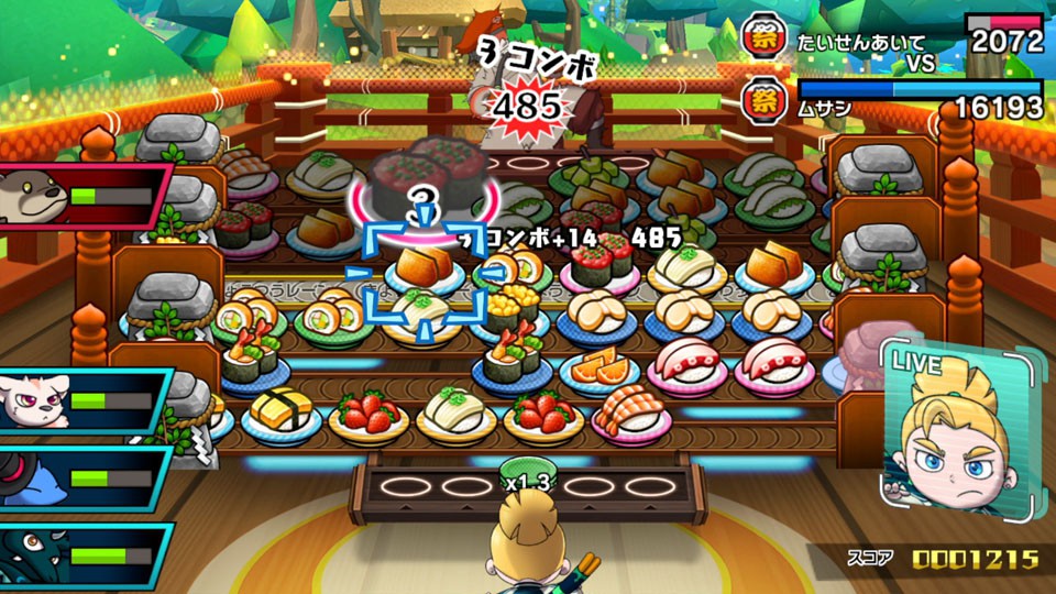 超回転 寿司ストライカー The Way of Sushido』が、Nintendo Switchと