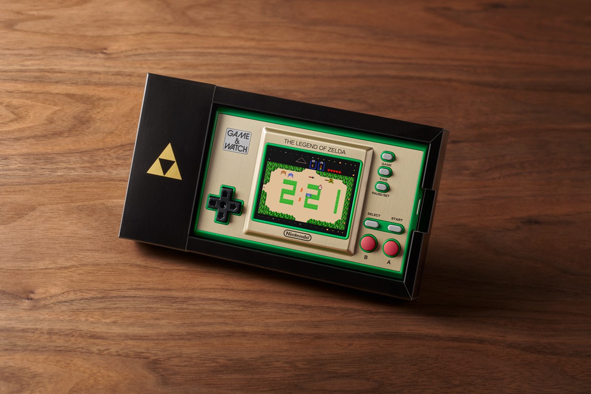懐かしの「ゼルダの伝説」が遊べる「ゲーム＆ウオッチ」が新登場。11月