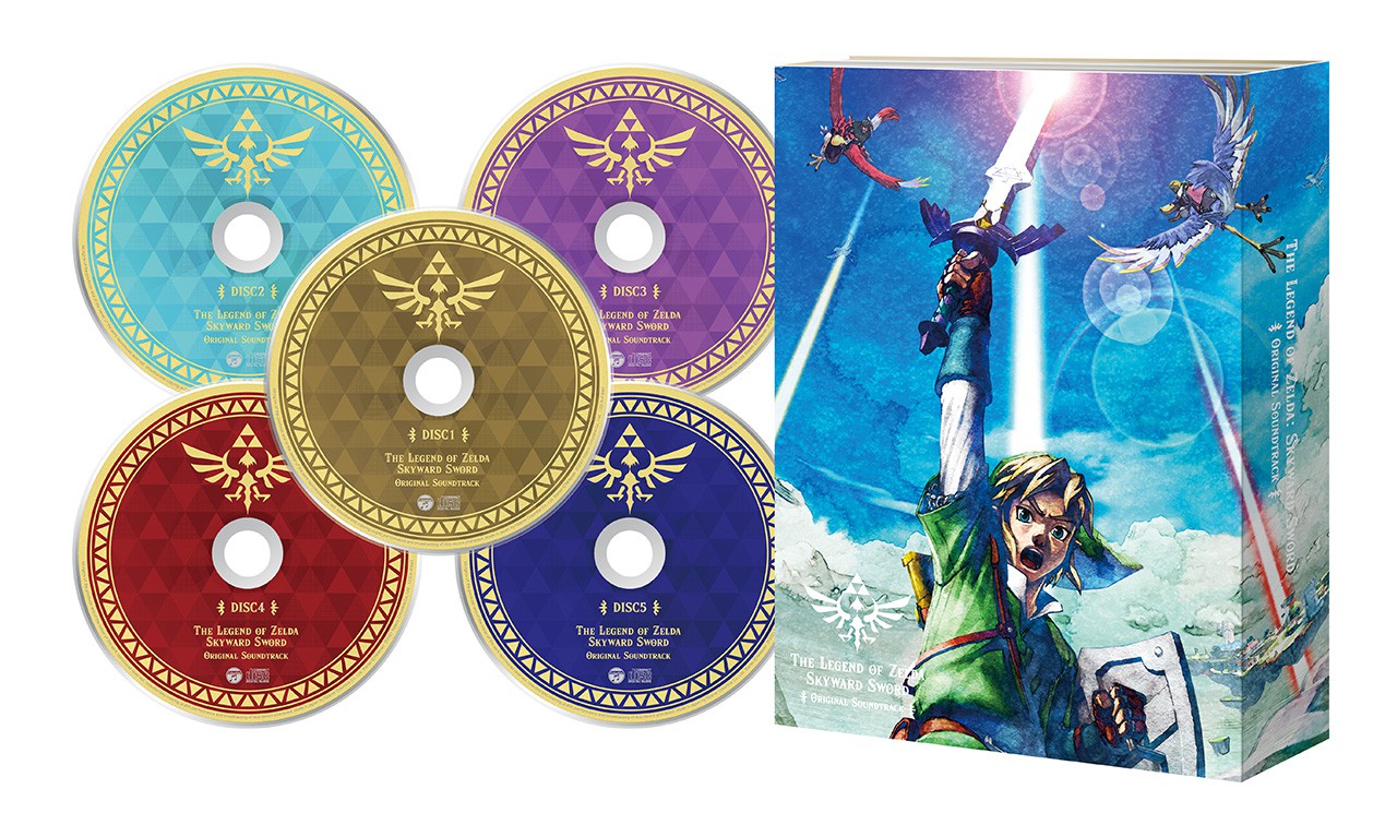 ゼルダの伝説 スカイウォードソード』オリジナルサウンドトラック発売