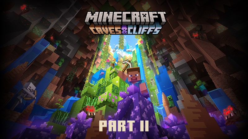 Minecraft』の大型アップデート「Caves & Cliffs (洞窟と崖)」の第2弾 ...