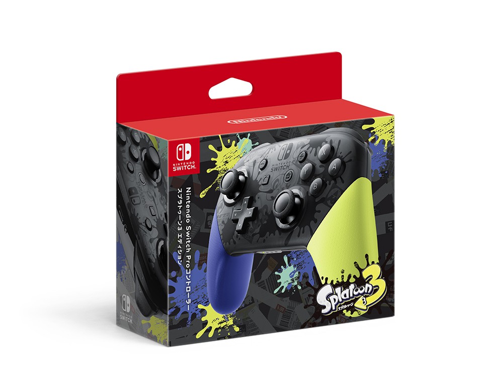 スプラトゥーン3』デザインのNintendo Switch（有機ELモデル）が8月26