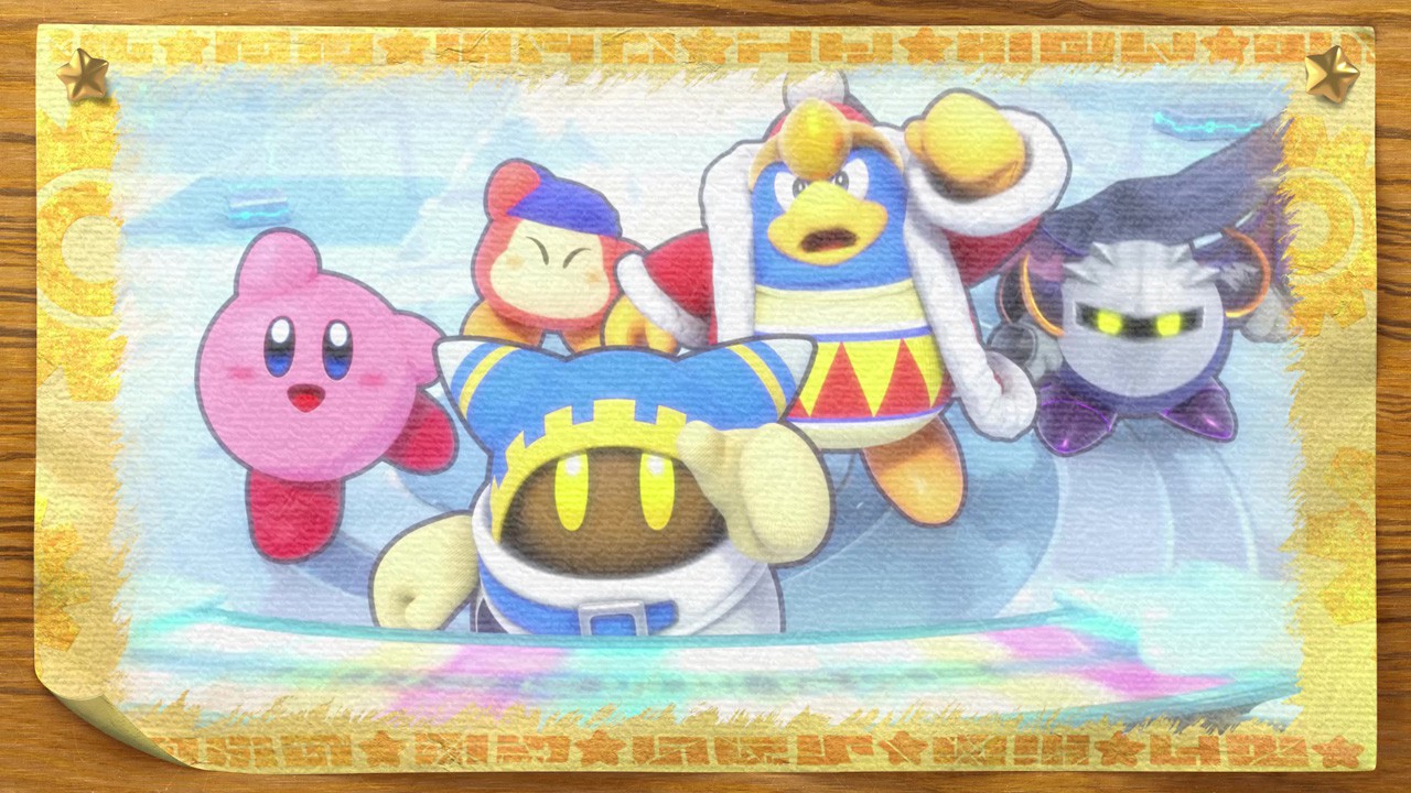 カービィや仲間たちと最大4人で大冒険。『星のカービィ Wii デラックス