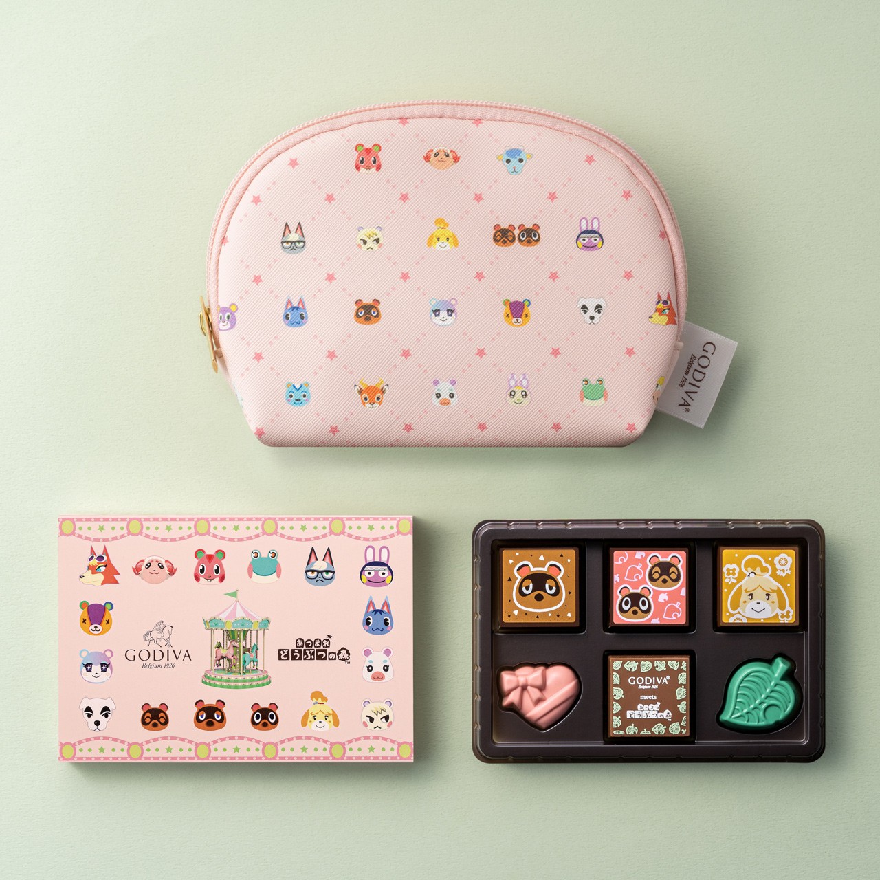 ゴディバ meets あつまれ どうぶつの森」コレクション本日より発売