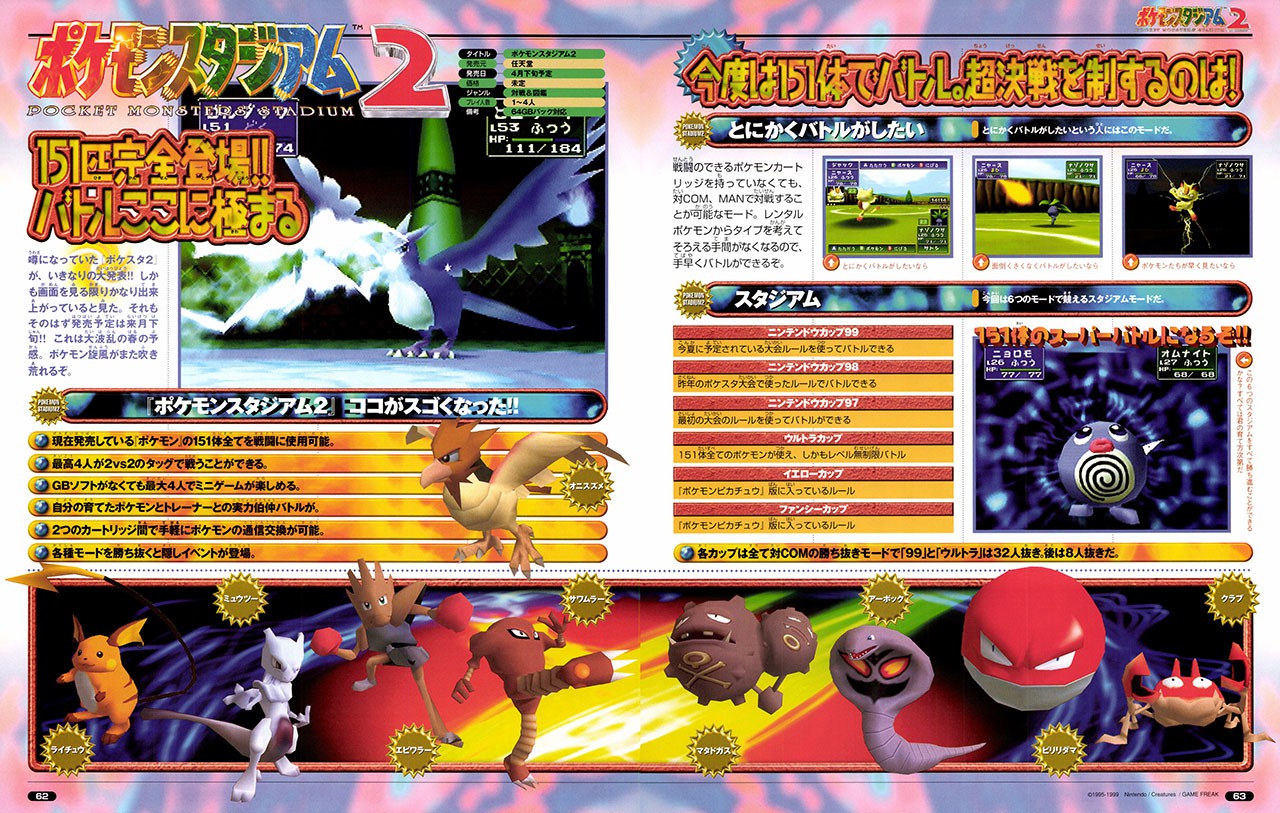 4月12日より「NINTENDO 64 Nintendo Switch Online 」に『ポケモン