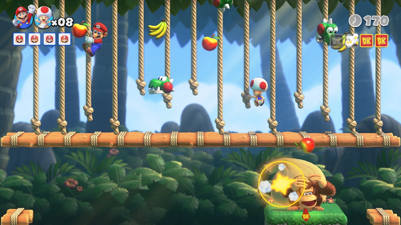 ひらめきとアクションで、ドンキーコングと知恵比べ。Nintendo Switch