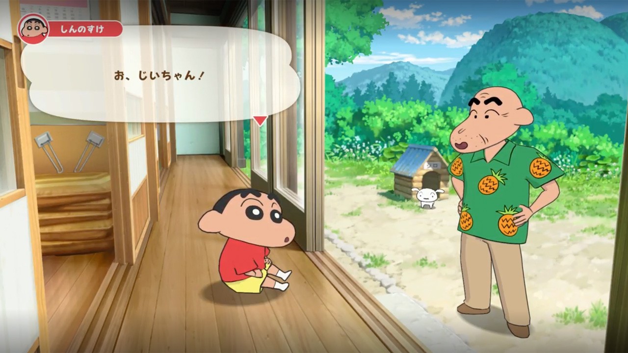 野原一家、秋田へ。Nintendo Switch『クレヨンしんちゃん「炭の町の