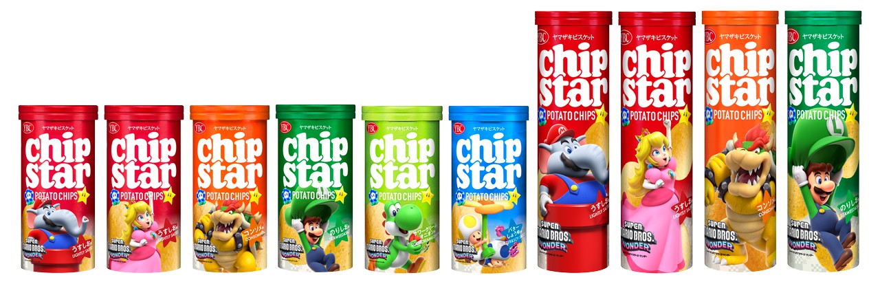 チップスター×スーパーマリオ」コラボに、『スーパーマリオブラザーズ