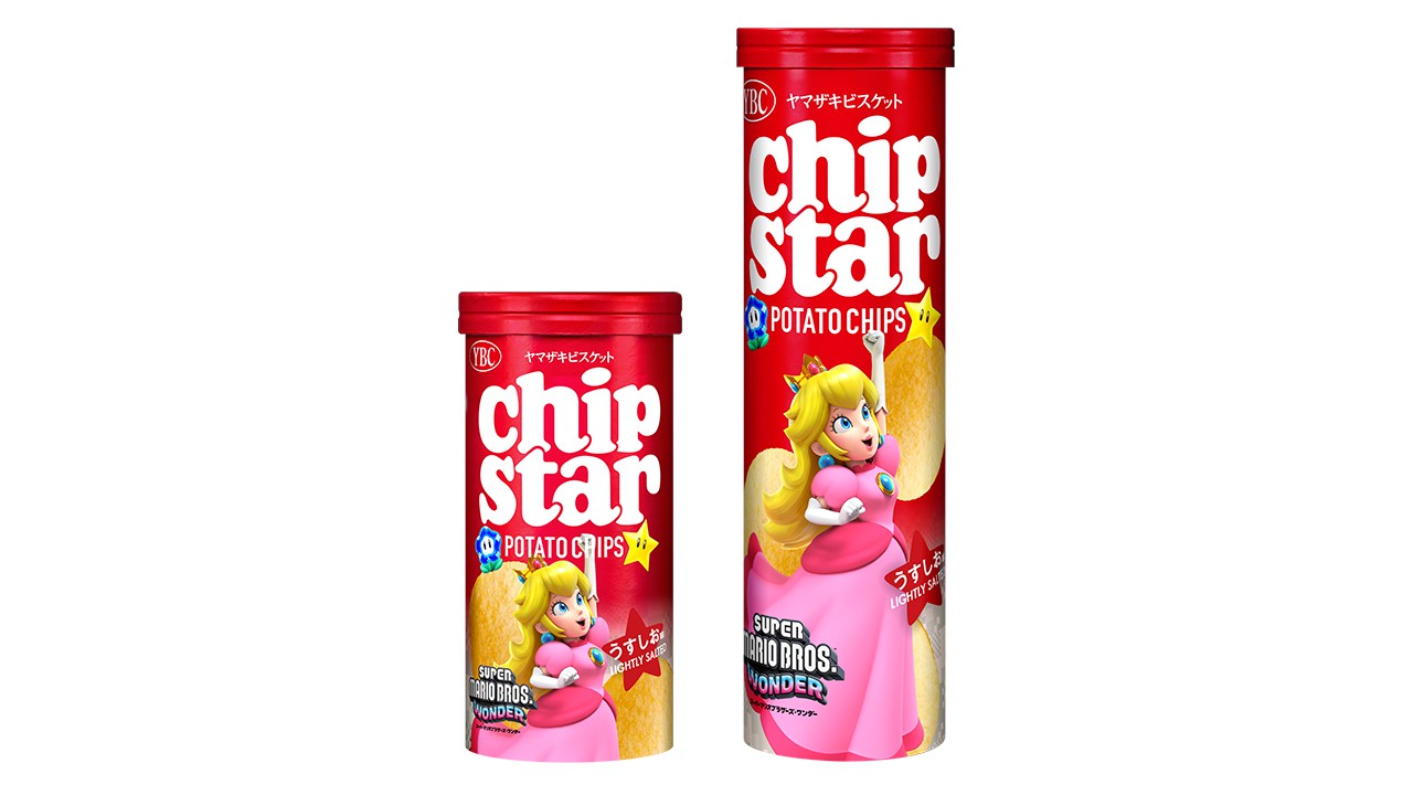 チップスター×スーパーマリオ」コラボに、『スーパーマリオブラザーズ