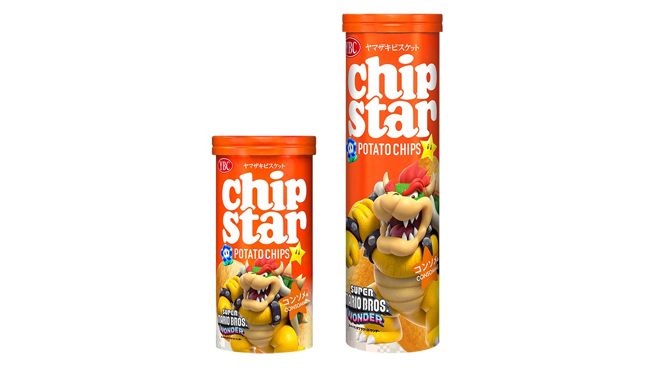 チップスター×スーパーマリオ」コラボに、『スーパーマリオブラザーズ
