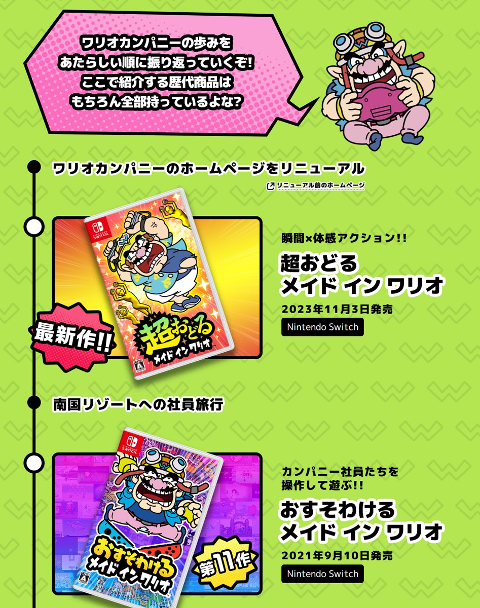 超おどる メイド イン ワリオ』は明日11月3日発売。アイコンパーツも