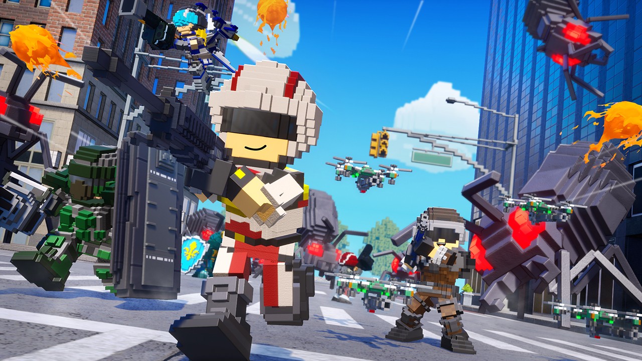 四角い地球を再び救出せよ。『デジボク地球防衛軍2』がNintendo Switch