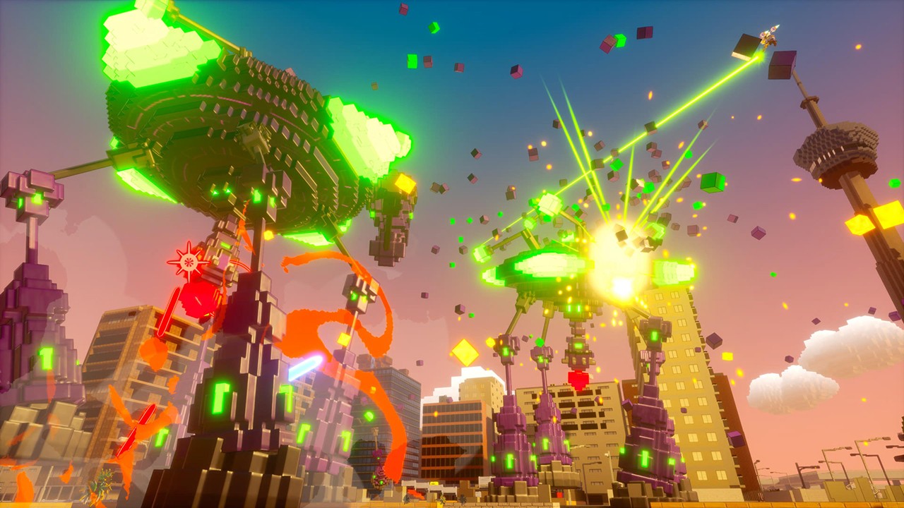 四角い地球を再び救出せよ。『デジボク地球防衛軍2』がNintendo Switch