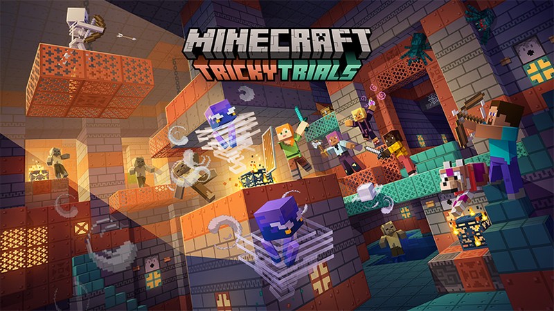 Nintendo Switch『Minecraft』最新の大型アップデート「Tricky Trials  （トリッキートライアル）」が、本日より配信開始。 | トピックス | Nintendo