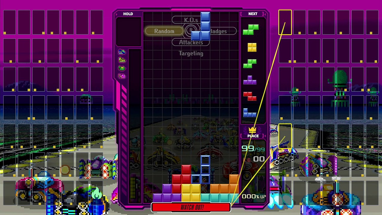 F-ZEROとテトリス®の“99”コラボ。テト1カップ「F-ZERO 99 コラボ祭