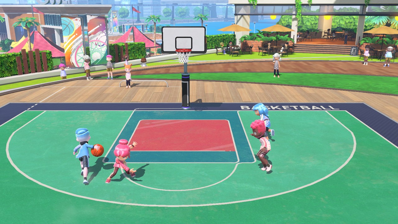 7月10日より『Nintendo Switch Sports』にバスケットボールを無料
