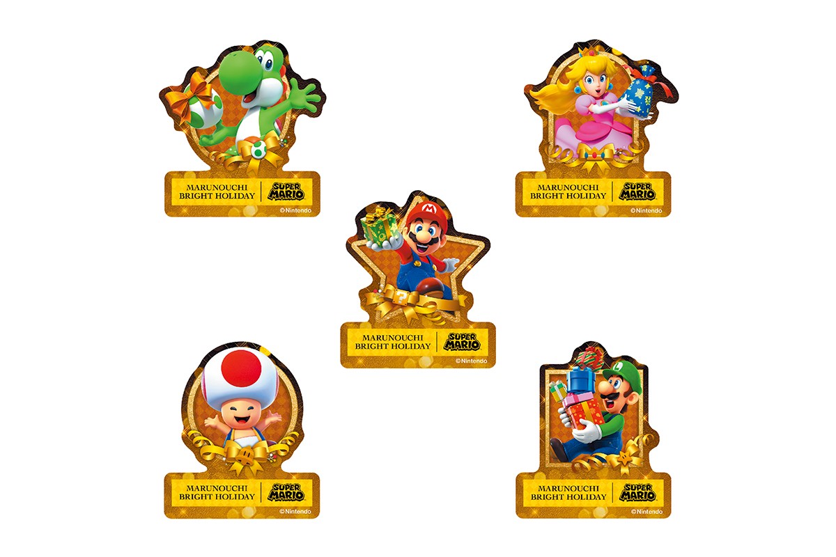 東京 丸の内エリアで「MARUNOUCHI BRIGHT HOLIDAY 2024 ｜SUPER MARIO
