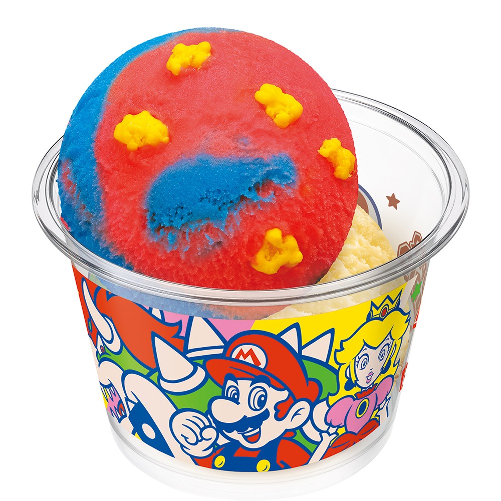 Super Mario Baskin Robbins