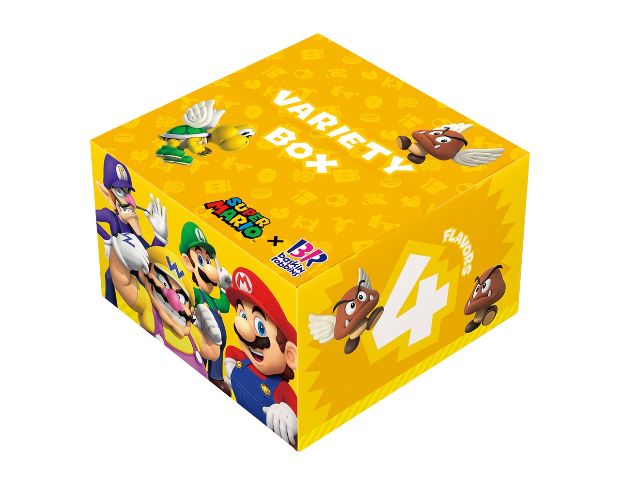 Colaboración Super Mario Baskin Robbins