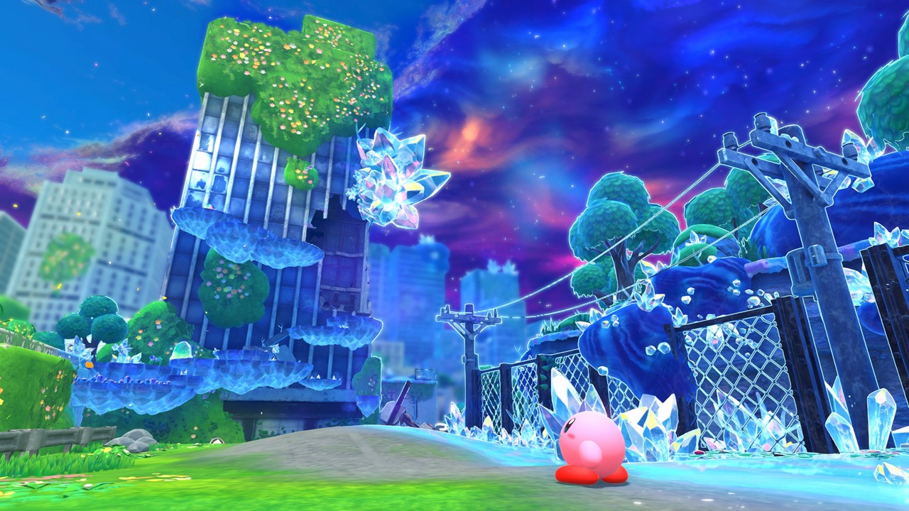 ポケモンのバイオレットと星のカービィのディスカバリーの2つのソフトが入っています 星のカービィ ディスカバリー Nintendo Switch 2 Edition +