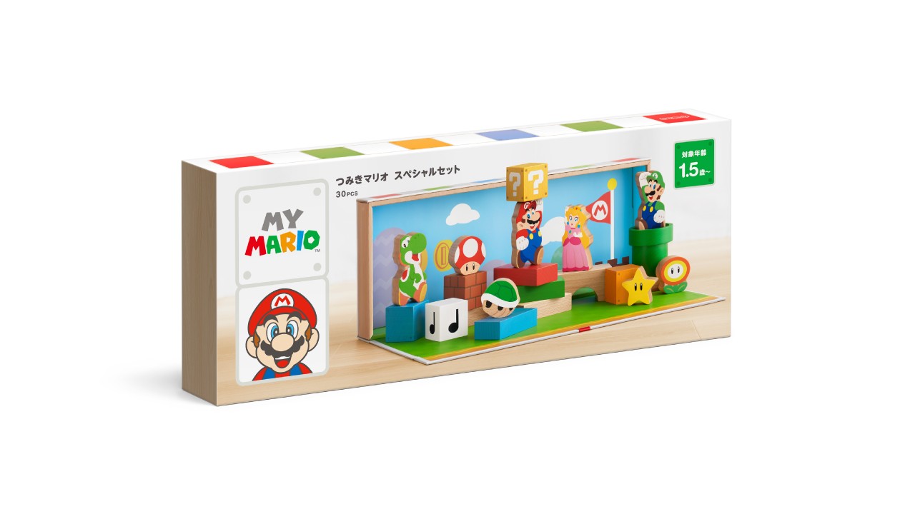 マイマリオ　つみきマリオ スペシャルセット30pcs ニンテンドーショップ マイマリオ つみきマリオ スペシャルセット30pcs ニンテンドー