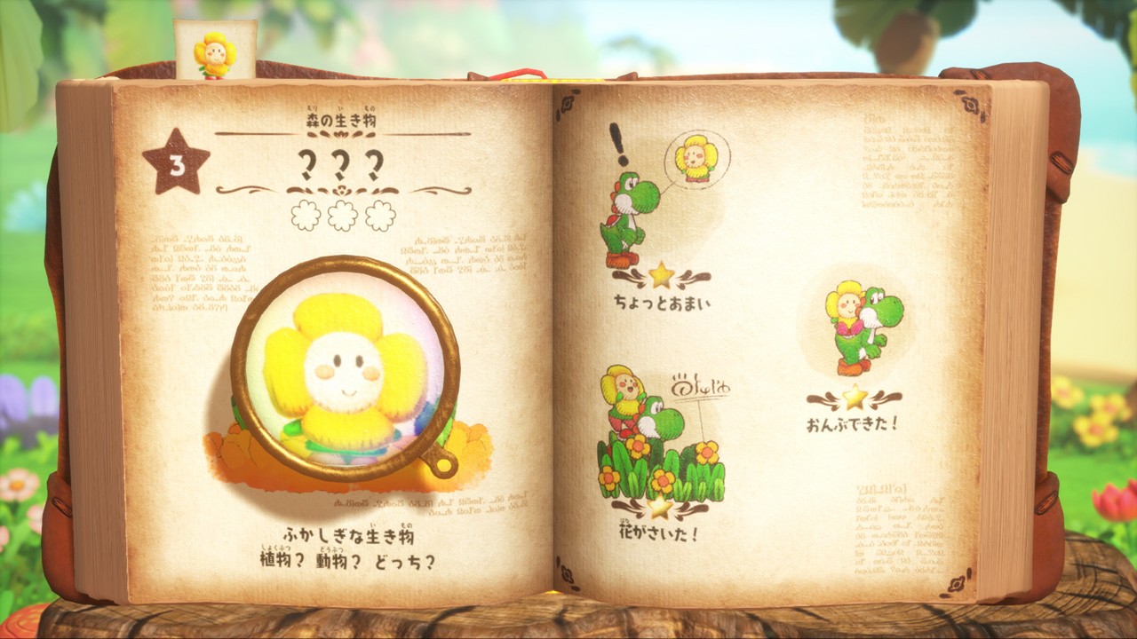 テレビゲーム ヨッシーとフカシギの図鑑 と ヨッシークラフトワールド