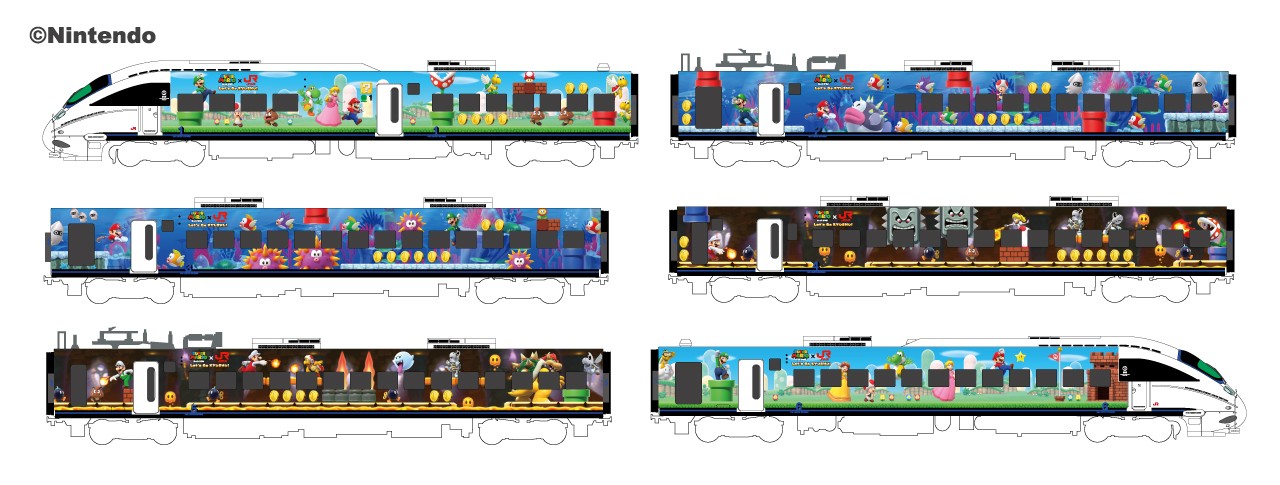 スーパーマリオ×JR九州 ～Let's GO KYUSHU!～」開催決定