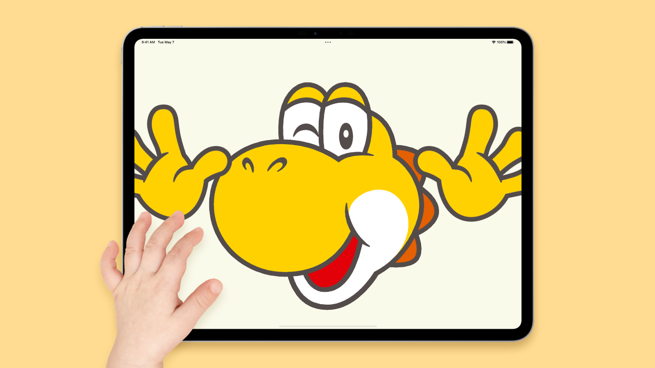 お子さま向けの商品シリーズ「マイマリオ」。11月18日より、ヨッシーの