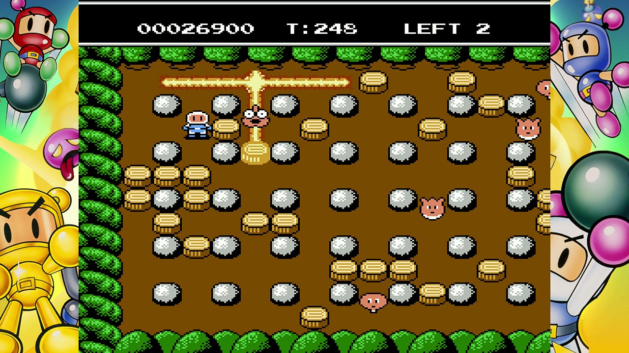 スーパーボンバーマン」シリーズを含む計7作品を収録。『スーパー