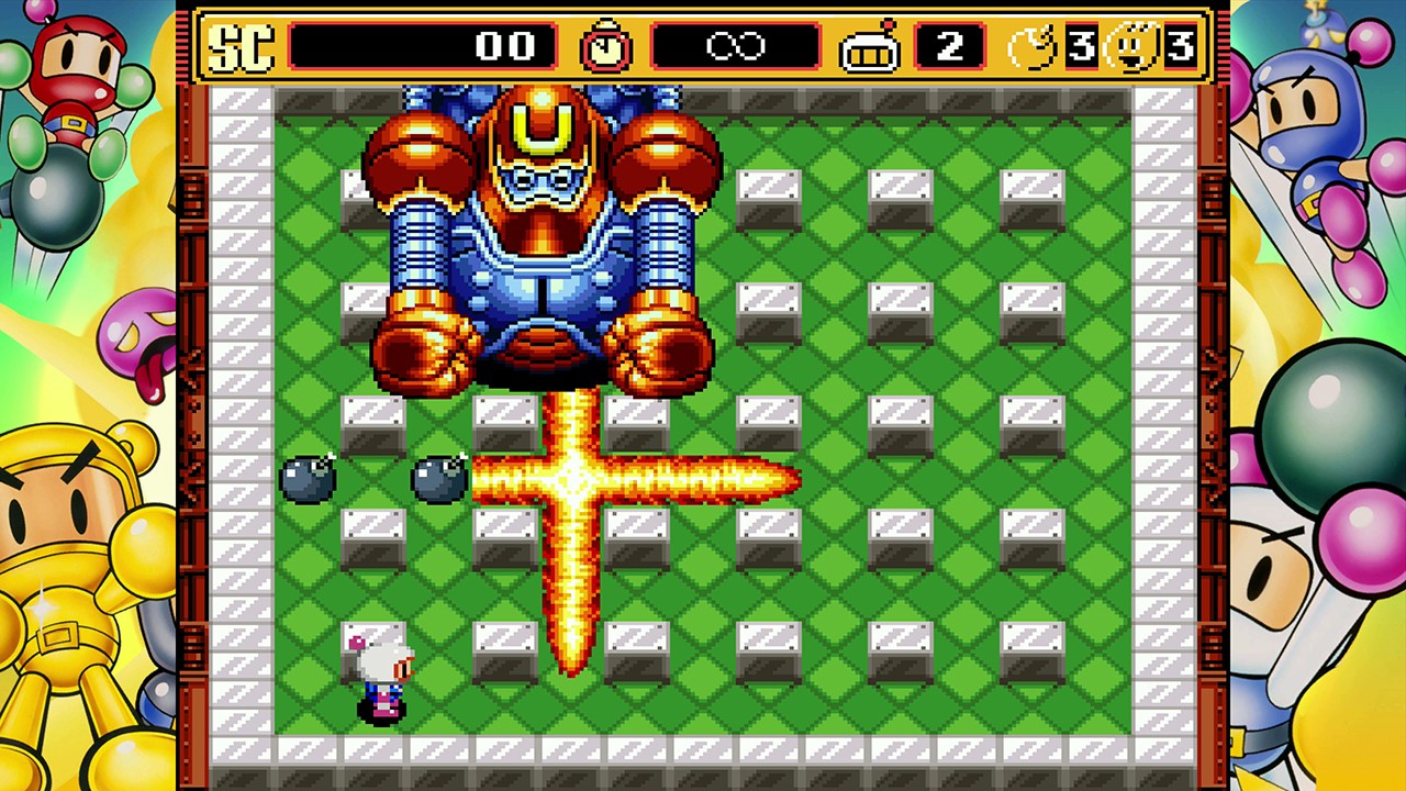 スーパーボンバーマン」シリーズを含む計7作品を収録。『スーパー