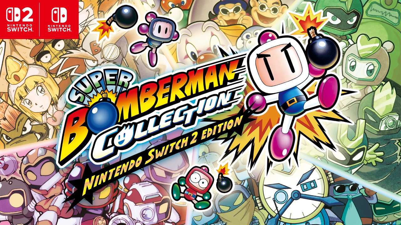 スーパーボンバーマン」シリーズを含む計7作品を収録。『スーパー