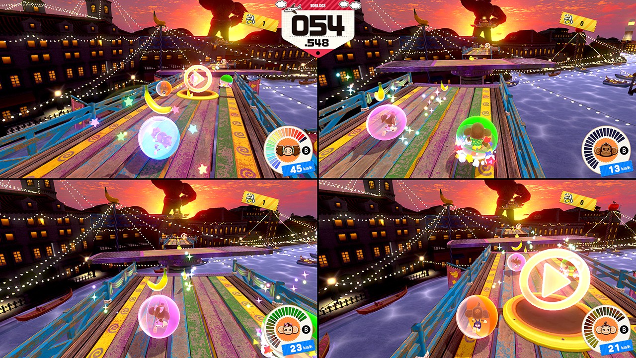 スーパーモンキーボール バナナランブル』が期間限定で遊び放題