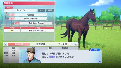 その血統が、歴史を変える。競走馬育成シミュレーション『ダービー