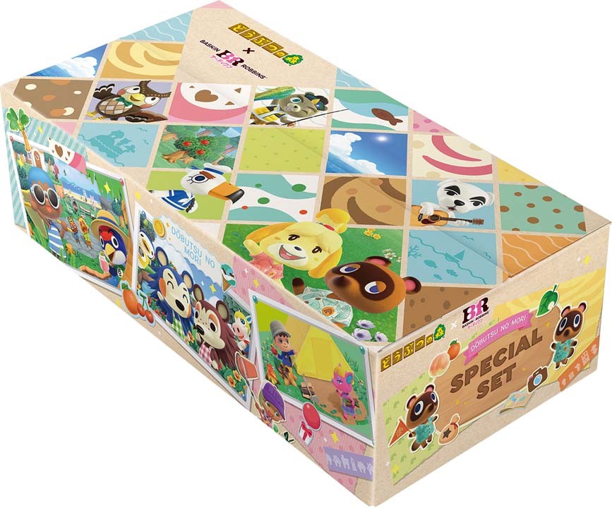 あいす　どうぶつの森セット どうぶつの森×サーティワン「サーティワンで島のどうぶつたちと