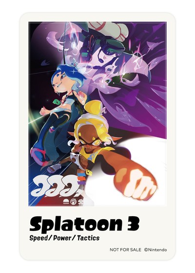 スプラトゥーンレイダース コラボフェス ポスター B2 スプラトゥーン レイダース』とのコラボフェスを『スプラトゥーン3』で