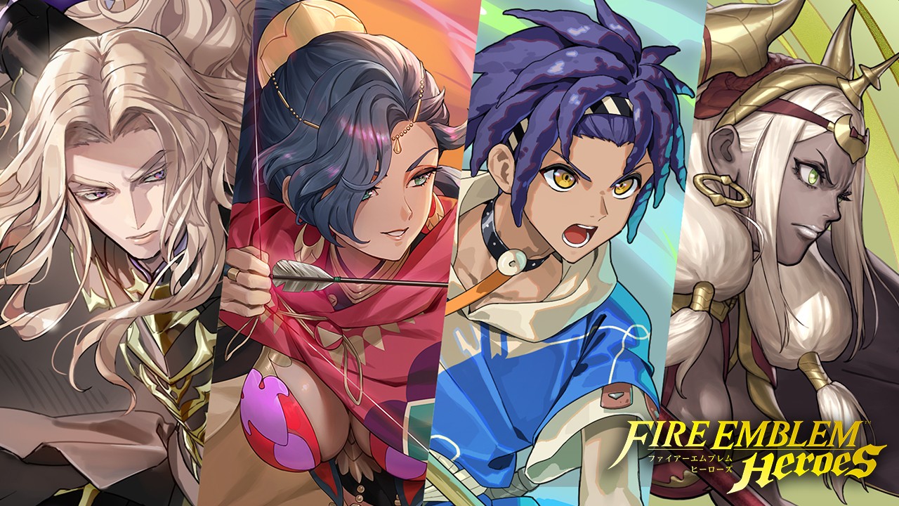 ファイアーエムブレム 万紫千紅』の4戦士が『ファイアーエムブレム
